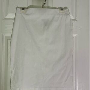 White skirt